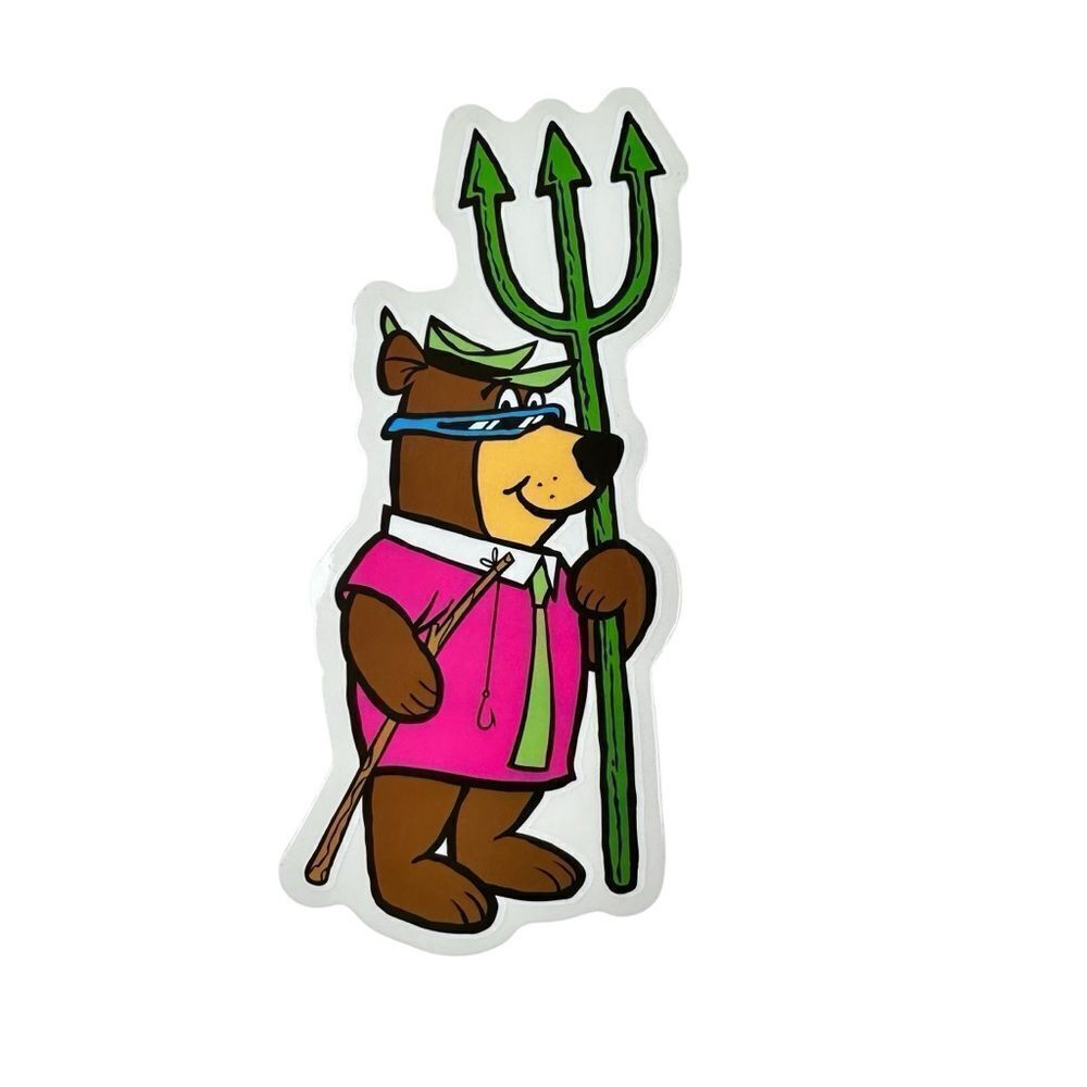 Almost Cooper Wilt Yogi Bear Skateboard Sticker World Industries Rocco